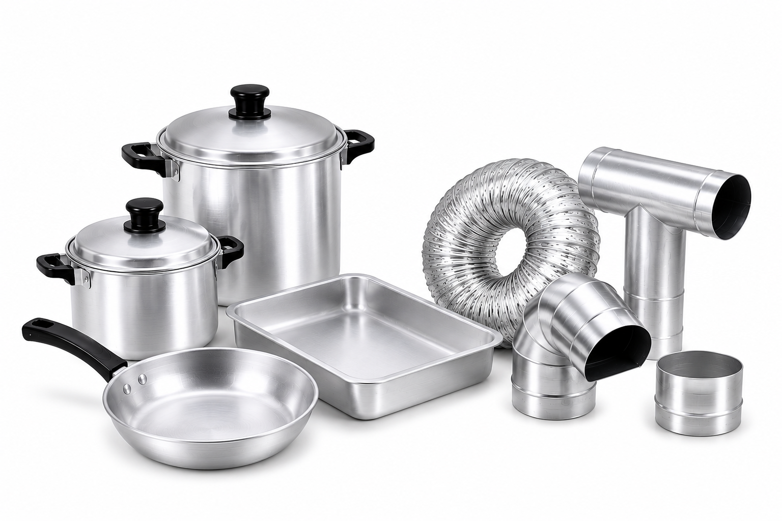 Utensílios domésticos de alumínio